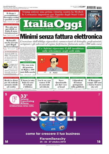 Italia oggi : quotidiano di economia finanza e politica